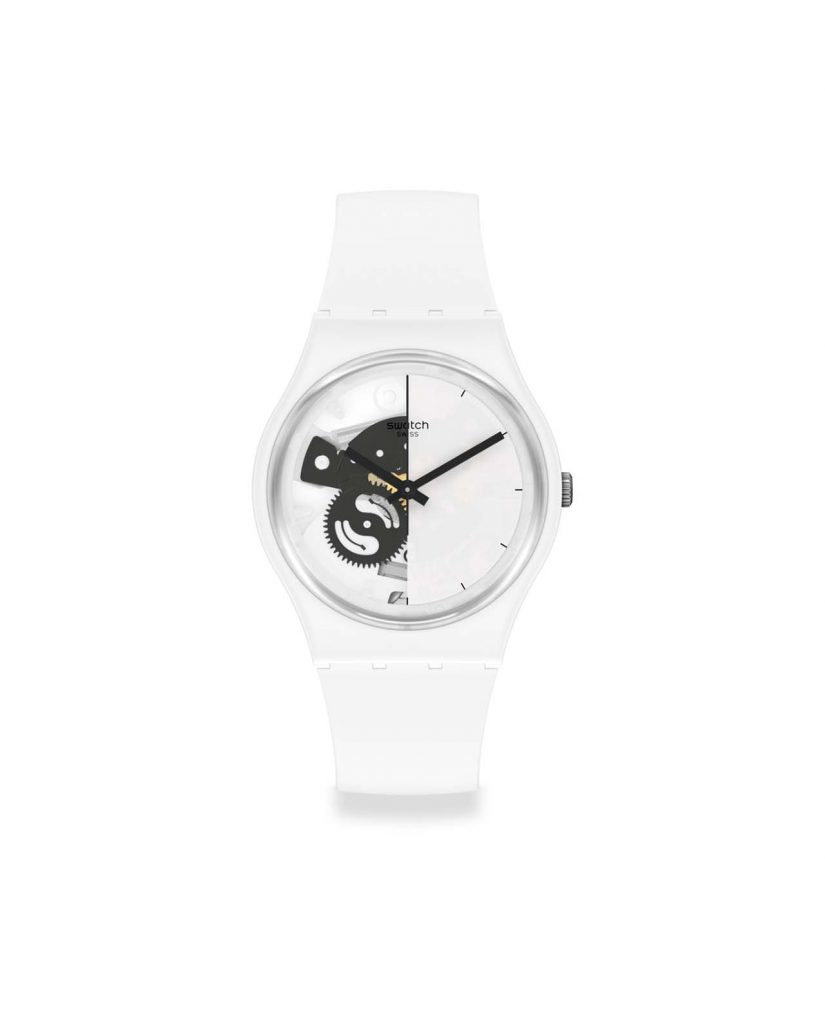 SWATCH LIVE TIME WHITE