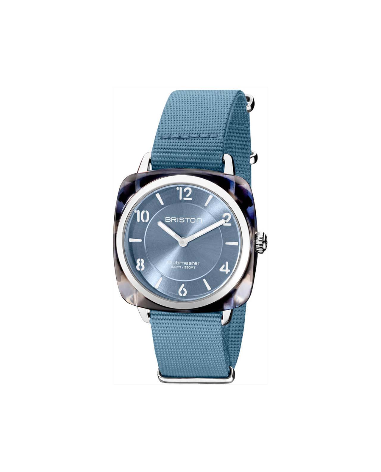 21536saub25nib BRISTON CLUBMASTER CHIC ACETATE – ICE BLUE - Image 1