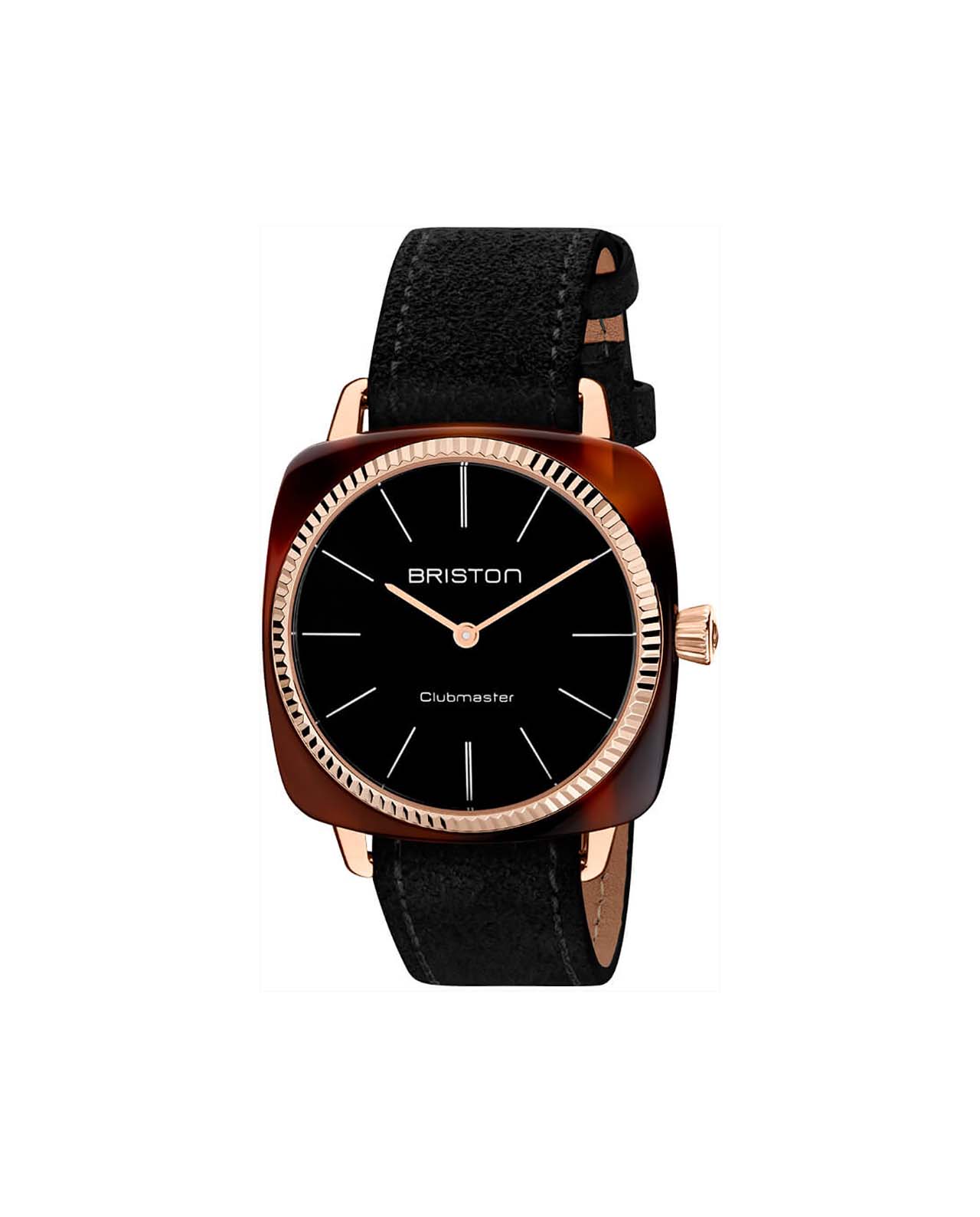 22937prat1lnb BRISTON CLUBMASTER ELEGANT ACETATE GOLD – BLACK - Image 1