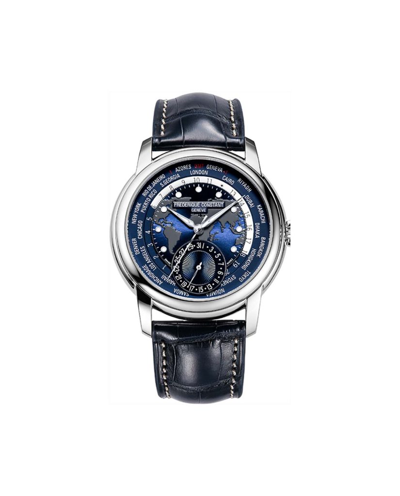 FREDERIQUE CONSTANT CLASSIC WORLDTIMER MANUFACTURE