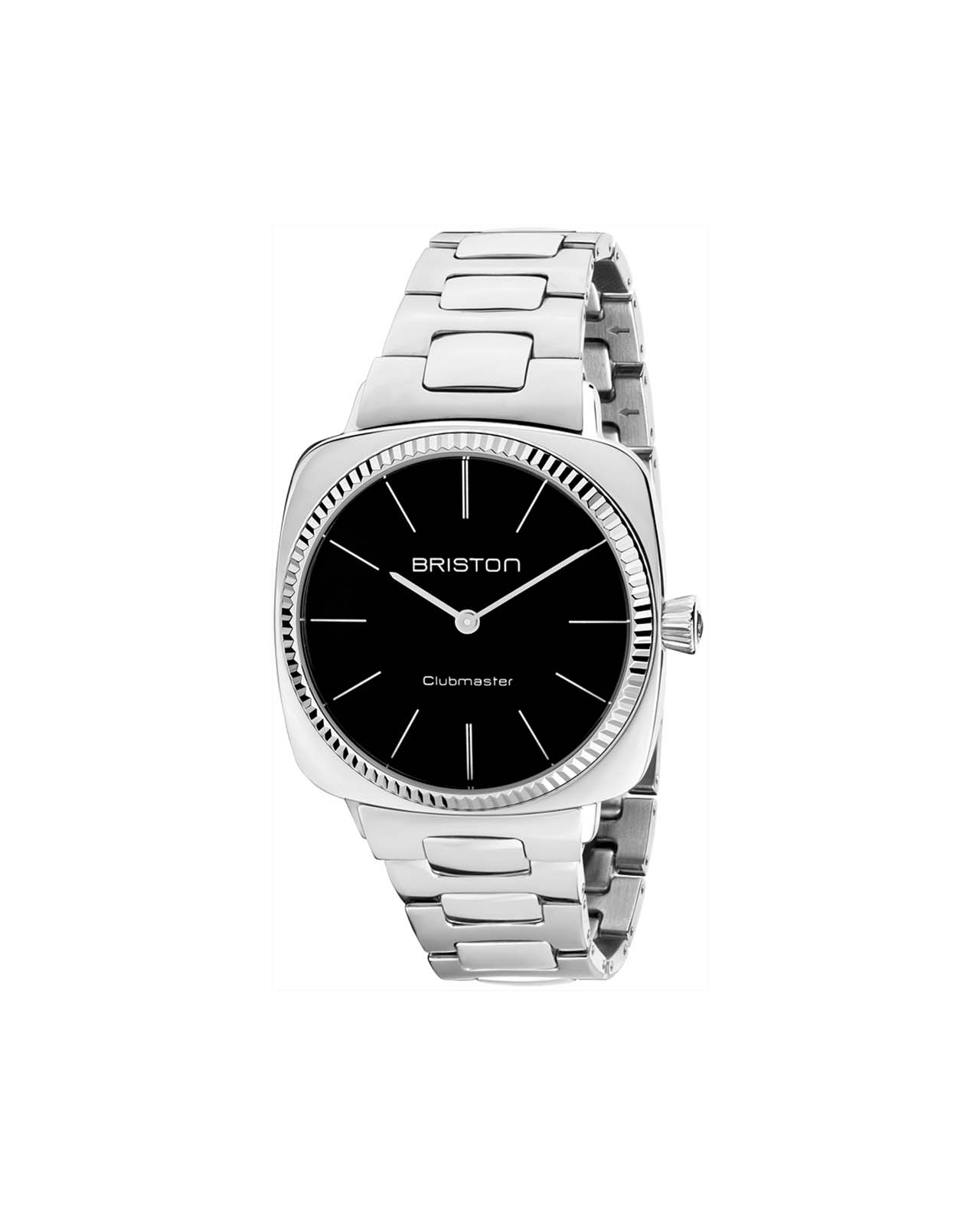 22937se1sb BRISTON CLUBMASTER ELEGANT STEEL - BLACK - Image 1
