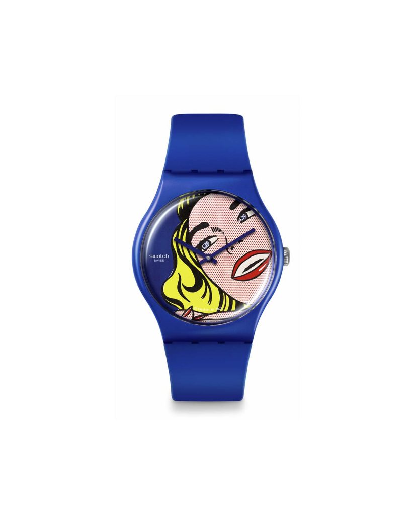 SWATCH GIRL BY ROY LICHTENSTEIN