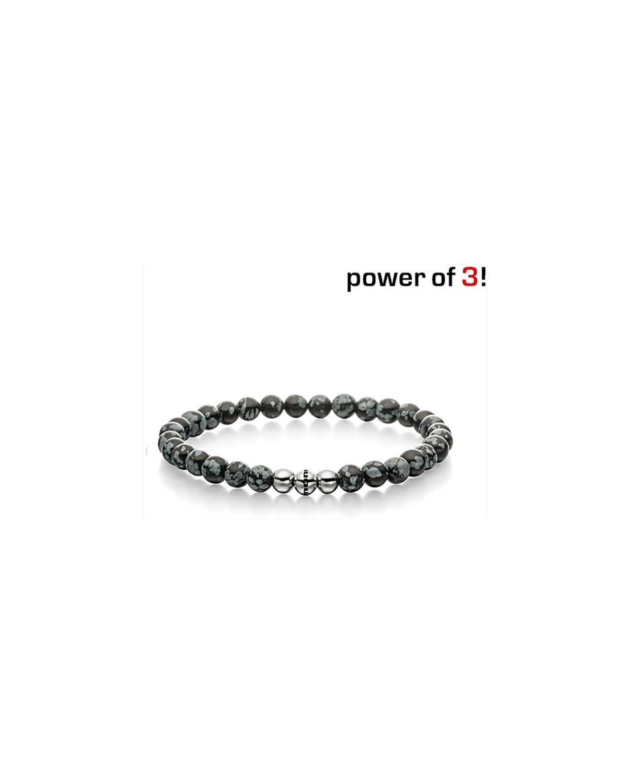 45153-m 1 MONOMANIA Power of 3! Snowflake Obsidian - Image 1