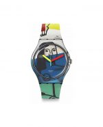 SWATCH LEGER'S TWO WOMEN HOLDING FLOWERS