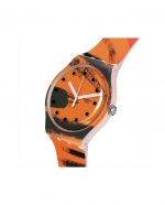 SWATCH BARNS-GRAHAM'S ORANGE AND RED ON PINK - Image 6
