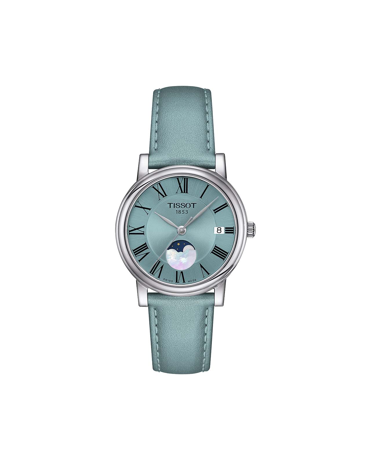 t1222231635300 1 TISSOT Carson Premium Lady Moonphase - Image 1